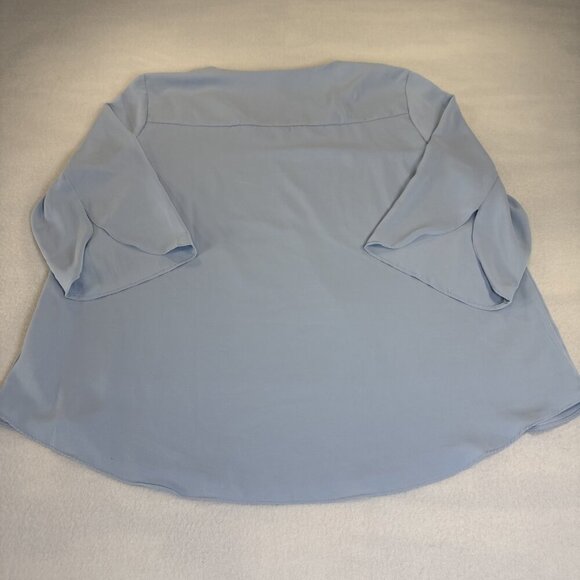 Taohuadao Women Size 2XL Blouse Pink & Blue Top 3/4 Sleeve Set of 2 - Picture 11 of 16